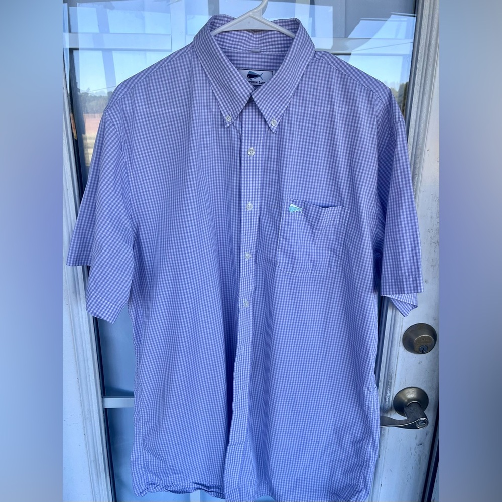 Southern Lure Men's Lavender Checkered Shirt